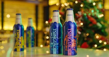 青島啤酒12星座鋁瓶星耀公開，啤酒也有自己的朋友圈——探索青島藍莓酒